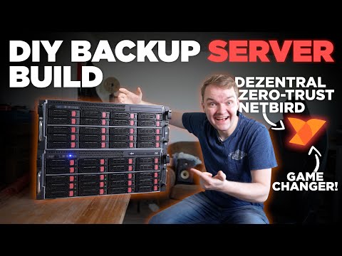 Netbird von A-Z: Nie wieder Portfreigaben! (inkl. 100TB NAS Build)