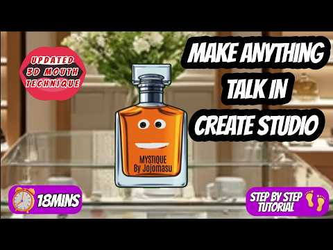 Make anything talk in Create Studio:Tricks & Hacks NOBODY Shows You (Full step by step Workflow)