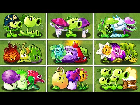 PVZ 2 - Random 20 Team 3 Plants - Which Team Plant Will Win?