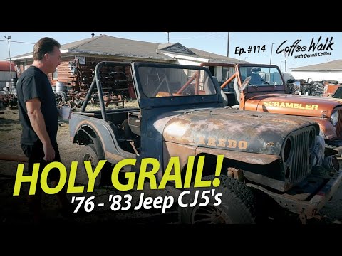 HOLY GRAIL '76 to '83 Jeep CJ5's! We've got 'em ALL!