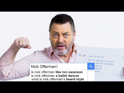 Nick Offerman Answers the Web's Most Searched Questions | WIRED