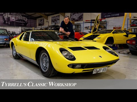 Black Forest Lamborghini Miura S Renaissance: A Masterpiece in Motion | Tyrrell's Classic Workshop