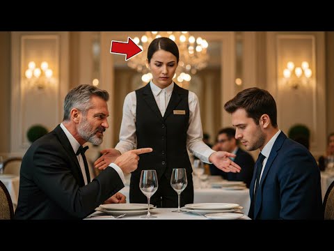 « Parle à mon fils sourd ! » ricana le millionnaire… la réponse de la serveuse le glaça.