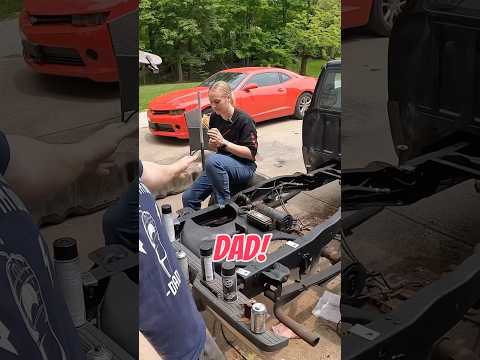 Why does she tell jokes like an old man? #crossthreadgarage