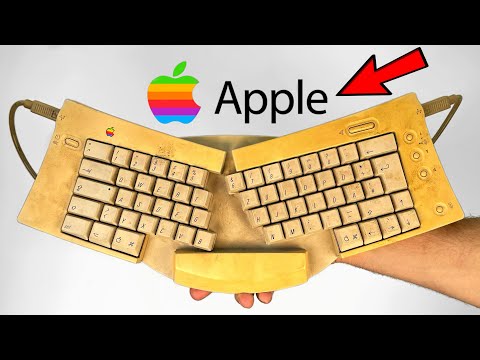Apple Keyboard Restoration - Yellowed Plastic Retrobright - ASMR