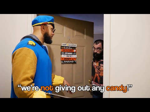I Went Trick or Treating at a Pred's House!