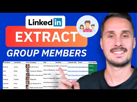 How To Export LinkedIn Group Members (With Emails)
