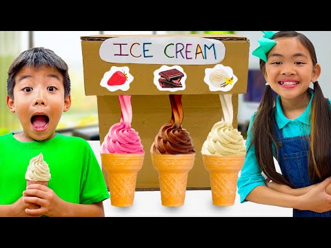 Eric and Charlotte Help Uncle and do Chores for Ice Cream