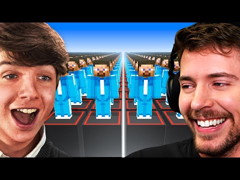 $10,000 Beast Games in Minecraft!