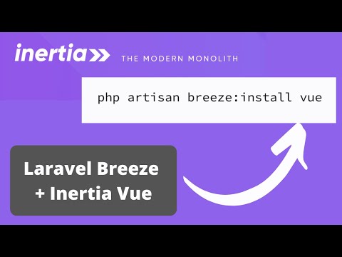 Intro to Inertia.js with Laravel Breeze Example