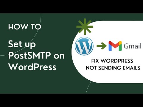 Fix WordPress Not Sending Emails | Post SMTP Plugin + Gmail Setup