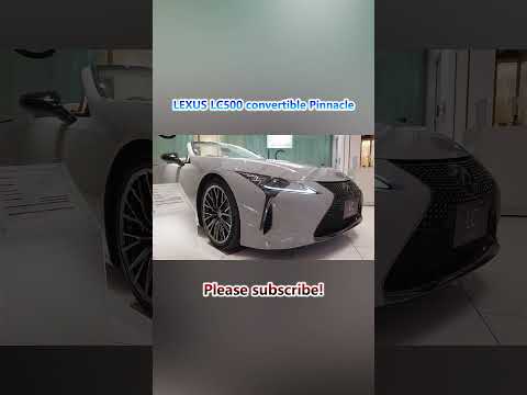 2025 Lexus LC500 convertible Pinnacle