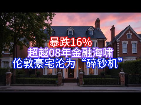 [Boss Talks UK] A 16% plunge! Surpassing the 2008 financial crisis? London mansions become "money...
