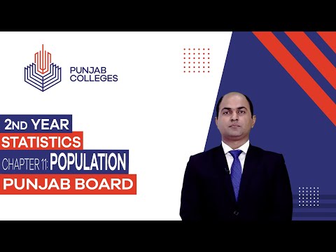 PGC Lectures-Inter Part II-Punjab Board-Statistics-Chapter 11- Population