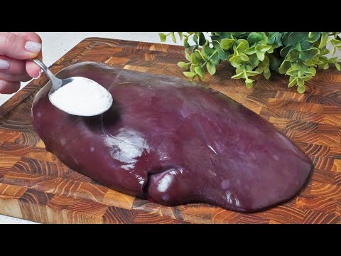 The secret of the soft liver! A chef from China taught me how to tenderize liver!