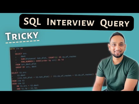 Tricky SQL Interview Query | Practice Solving SQL Interview Queries