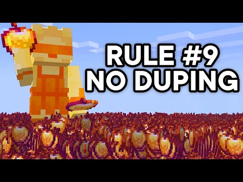 I Broke Every Rule on This Minecraft Server