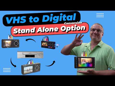 VHS to Digital Stand Alone Option - 2025