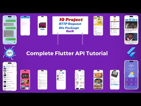 Flutter API Tutorial for Beginners || Flutter API Integration With Real Project 🔥