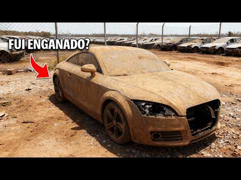 I’M GOING TO RESTORE an ABANDONED AUDI TT RECOVERED from THEFT… And I might face a HUGE LOSS…