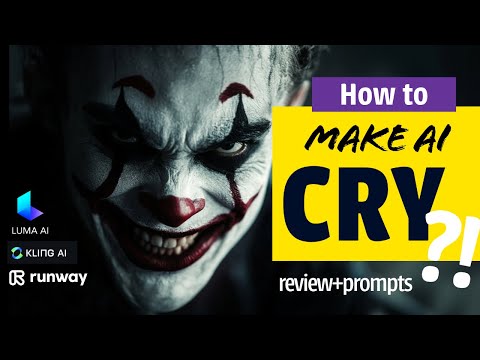 How to make AI cry? Creating realistic animations in Cinematic AI Video