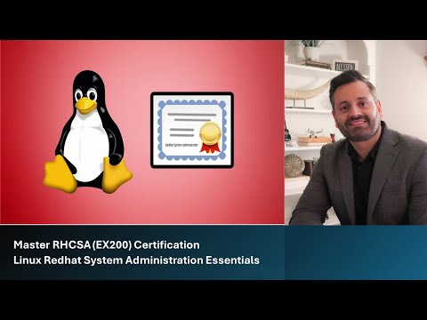 Master RHCSA (EX200) Certification Linux Redhat System Administration Essentials UTCLISolutions.com