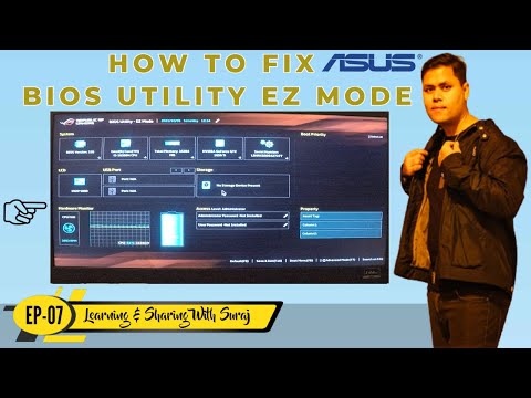 How To Fix Bios Utility EZ Mode/ Asus Laptop Appears AUSUS BIOS UTILITY EZ MODE/ Fast & Easy Way