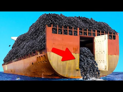 Они Сбросили в Океан 2 Миллиона Шин. Спустя 50 Лет Все Были в Шоке от Результата