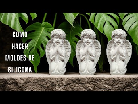 CÓMO HACER MOLDES DE SILICONA Y OBTENER RÉPLICAS EXACTAS DE CUALQUIER FIGURA!!