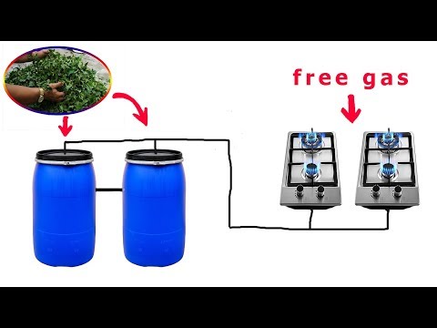 how to make free gas from leaves