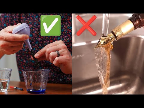 How to Clean a Fountain Pen: Fountain Pen 101 Part Three