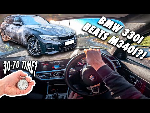 Better than the M340i?! // BMW 330i Touring REVIEW *POV*
