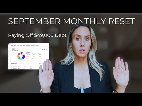 What I Spent In August | Reviewing September Budget | Payoff Debt Plan.
