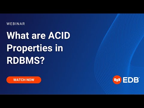 What are ACID Properties in RDBMS?