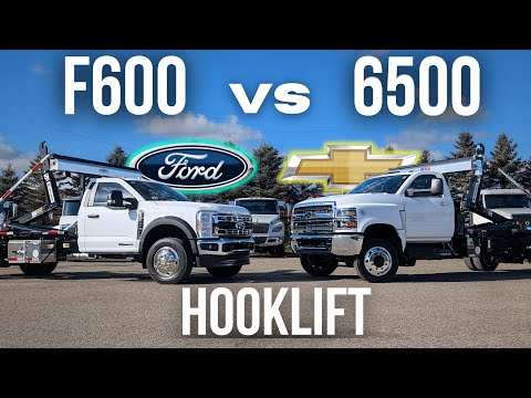 Ford F600 Vs Chevy 6500 Hooklift - Which can LEGALLY haul more?