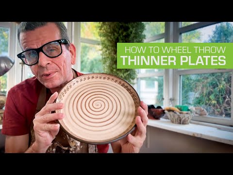134. How to Wheel Throw Lighter Dinner Plates