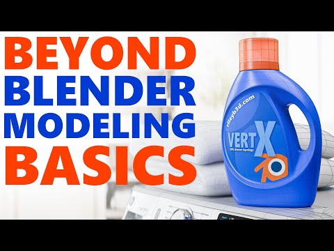 Blender Modeling Tutorial - Advanced Hard Surface!