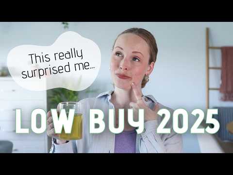 My Low-Buy Year 2025 Update (It's Not What I Expected)