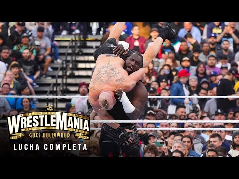 LUCHA COMPLETA: Brock Lesnar vs. Omos: WrestleMania 39