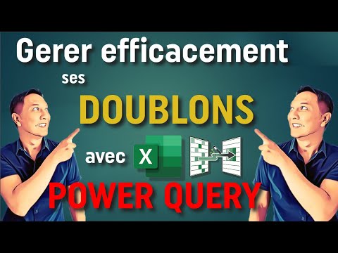 excel doublons dans multiples fichiers sans formule et avec Power Query