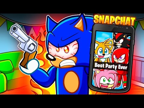 Sonic Is FURIOUS In Roblox SNAPCHAT, So He Gets REVENGE!