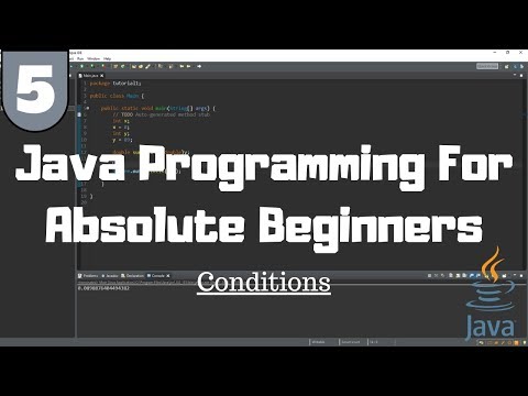 Java Tutorial for Beginners #5 - Conditions and Booleans
