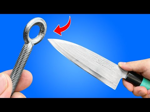 Sharpen Your Knife Like a Razor! Best Homemade Knife Sharpener!