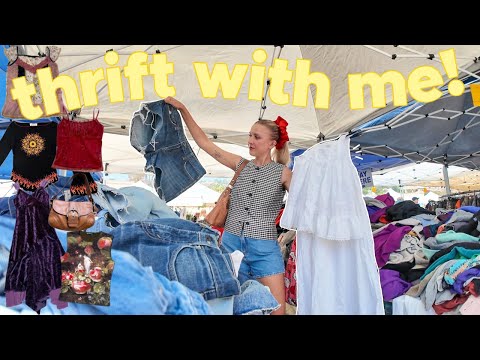 come thrift with me with NO BUDGET *thrifting whatever I want because it's my birthday*