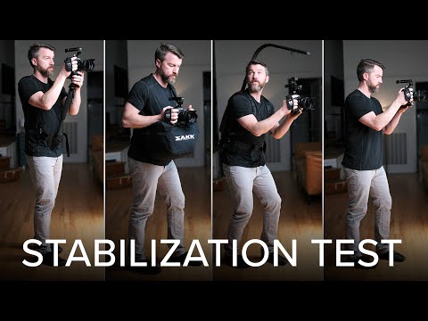 All Stabilization Methods Tested | Handheld vs Sakk vs Easyrig vs Shoulder Rig vs Monopod/Vest