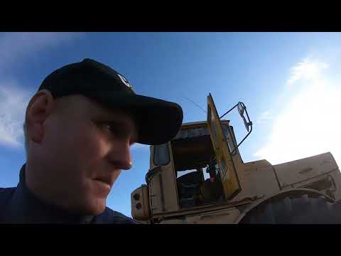 Трактор Кировец. Боронование. Агрегат разваливается на глазах.