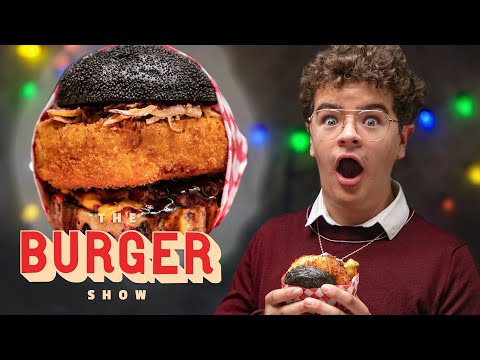 Gaten Matarazzo Makes a 'Stranger Things' Burger | The Burger Show