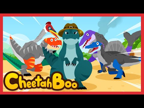 [NEW🎉] Here Comes the Ultimate Dino of the Jungle! | Nursery rhymes & Kids Song | #Cheetahboo