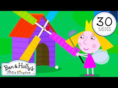 Golf & Gaston 🏰 Ben and Holly's Little Kingdom - Triple Episode! 🐞 S1: EP 19 - 21 ⭐️ Kids Cartoons