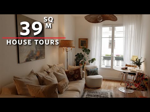 Tour an Interior Designer's 39m² Paris apartment, a One Bedroom in Central Paris